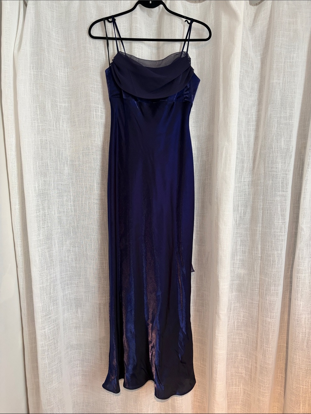 Vintage Wedding Guest Cowl Neck Dress
